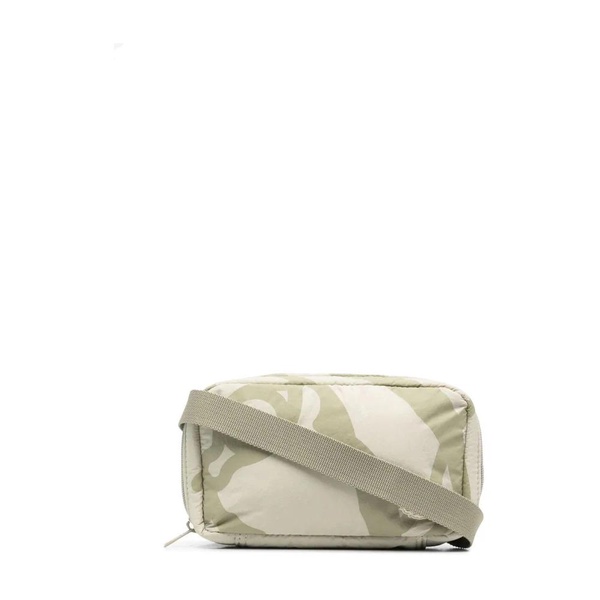 Tiger Shoulder Bag Sage Green Logo