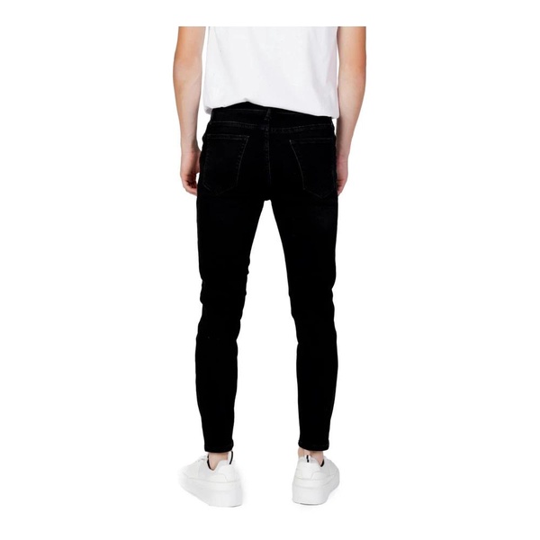 Black Zip Button Jeans Fall/Winter