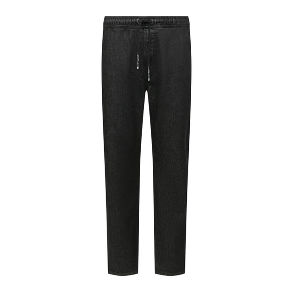 Slim-Fit Drawstring Denim Trousers