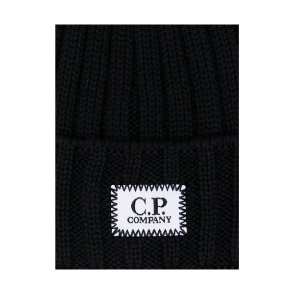 Merino Wool Logo Beanie