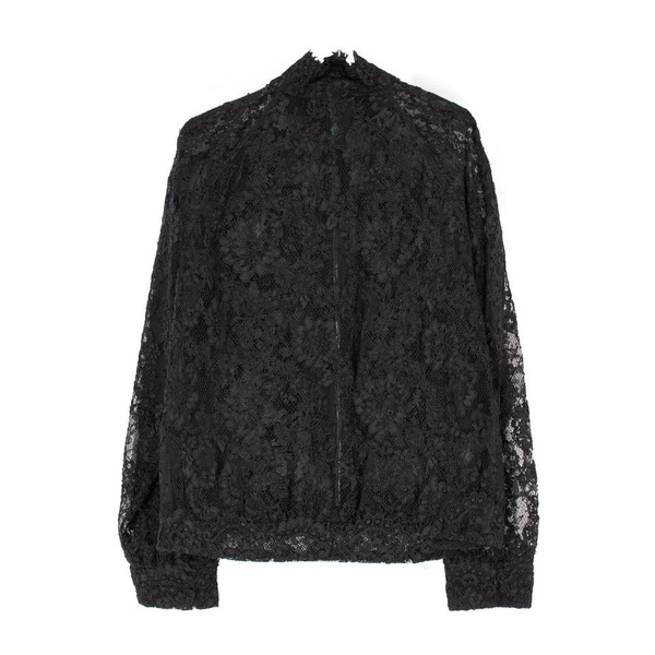 Lace Bomber Jacket