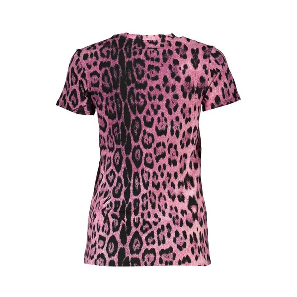 Patterned Short Sleeve T-Shirt with Logo