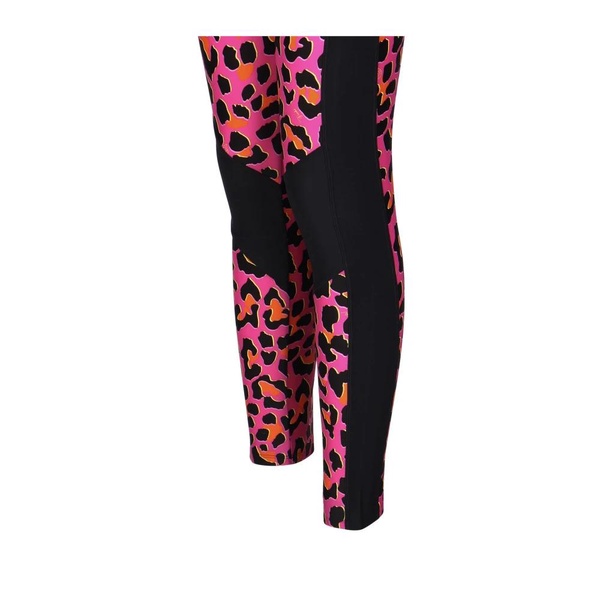 Leopard Print Fuchsia Trousers