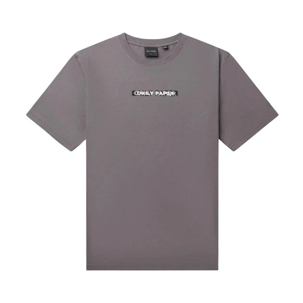 Grey T-shirt with Click logo