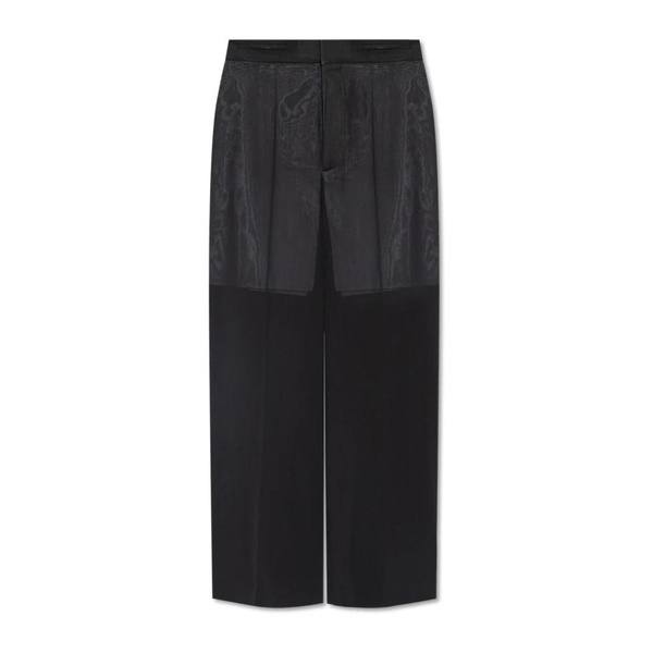 Pleat-front trousers