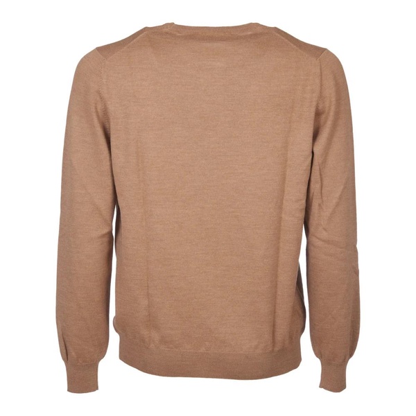 Camel Knitwear Sweater Crew Neck