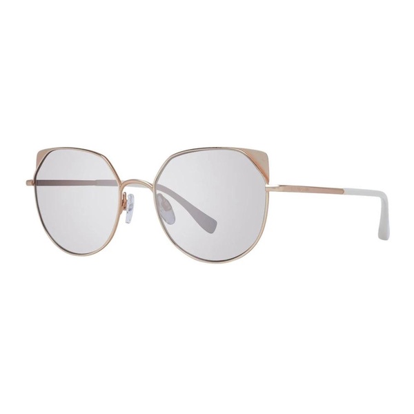 Gold Cat Eye Sunglasses Mirrored Gradient