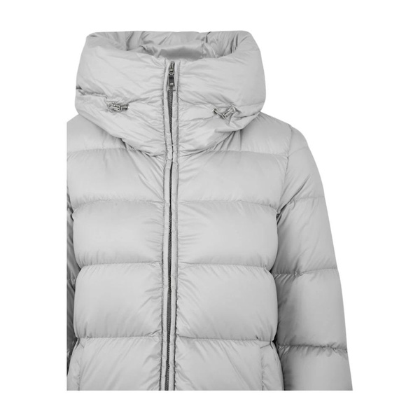 Front Zip Closure Hooded Jacket