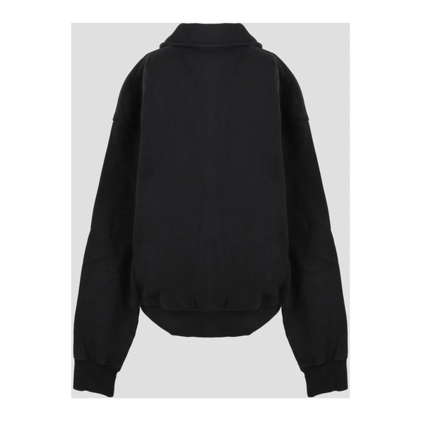 CHRISTIAN DIOR COUTURE HALF-ZIP SWEATSHIRT