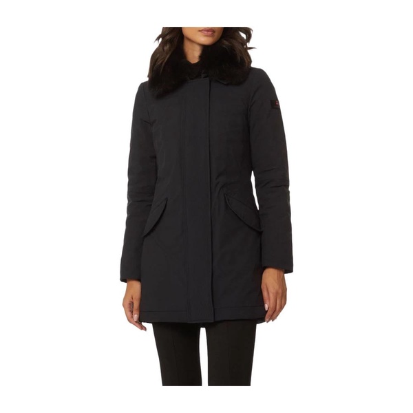 Black Parka Coat