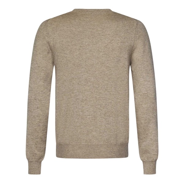 Beige Cashmere Crewneck Sweater AW24