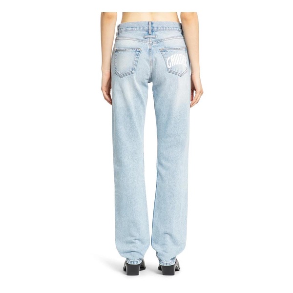 Light Blue Denim Pant with Logo