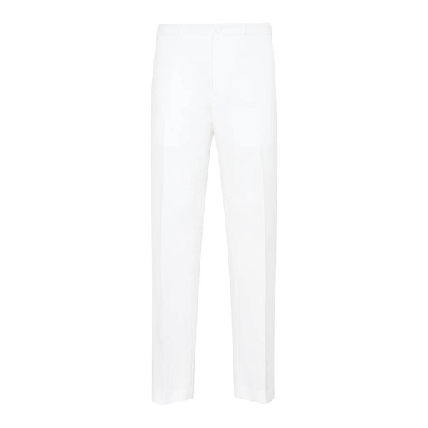 DIOR HOMME Stylish Men's White Cotton Pants for SS22