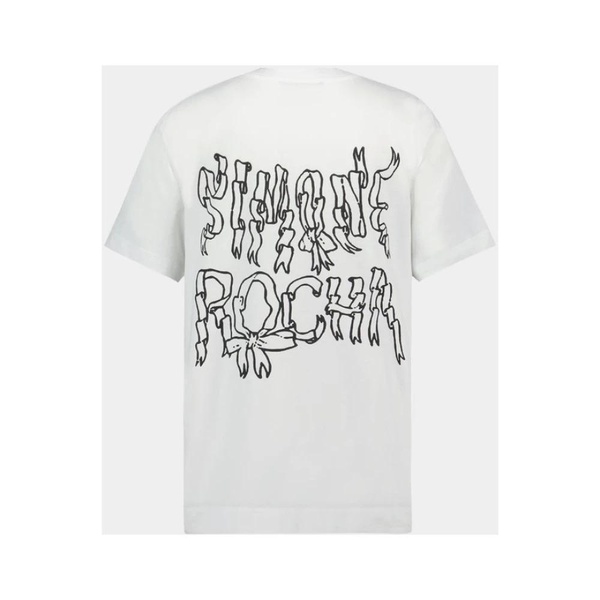 White Ribbon Short Sleeve T-Shirt