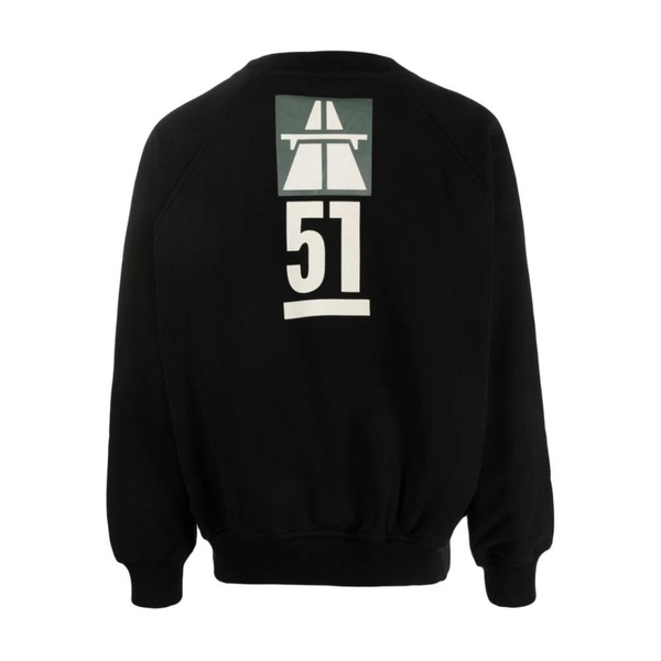 Logo-Print Cotton Sweatshirt for Men