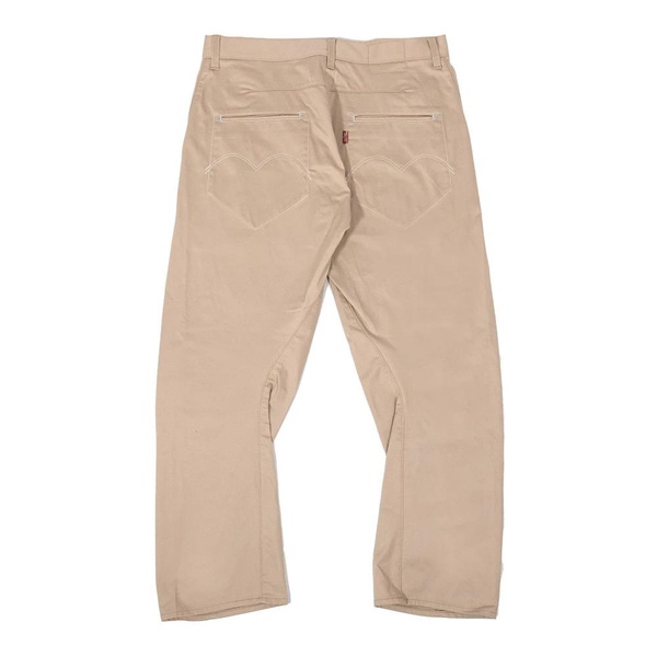 Beige cotton pant