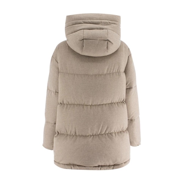 Luxury Goose Down Cashmere Jacket