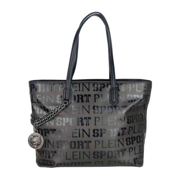 Plein Sport Nero Polyester Shoulder Bag