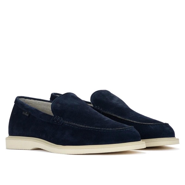 Blue Suede H616 Moccasin