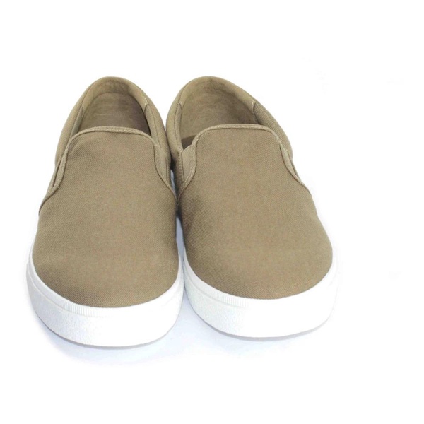 Canvas Slip-On Shoes Beige