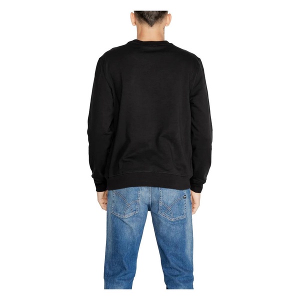 Black All-Over Print Sweatshirt