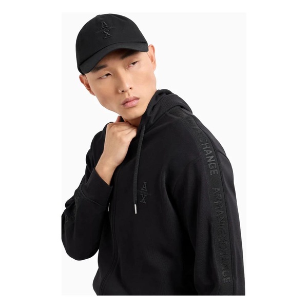 Black Full-Zip Hoodie 6DZMLC