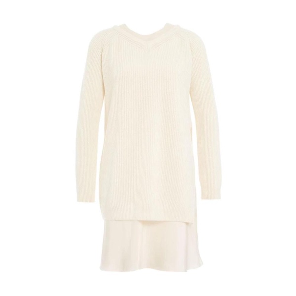 Women Clothing Dress White AW23