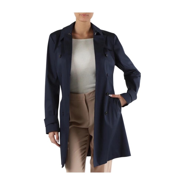 Stretch Cotton Trench Coat