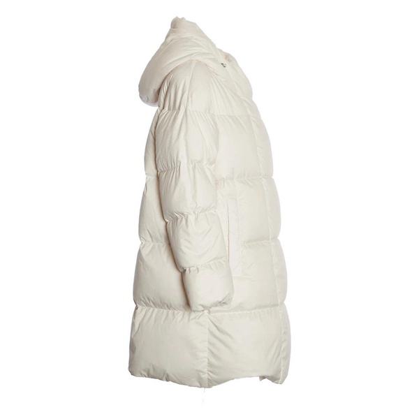 Rice Long Down Jacket with Hood