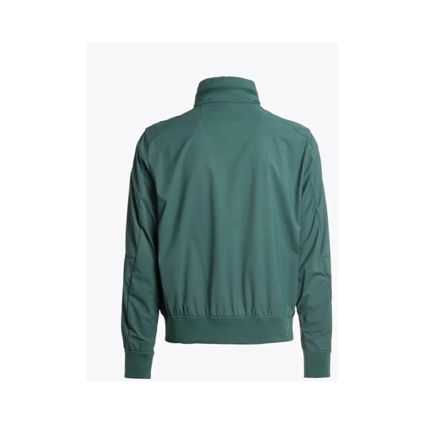 Green Hooded Bomber Jacket