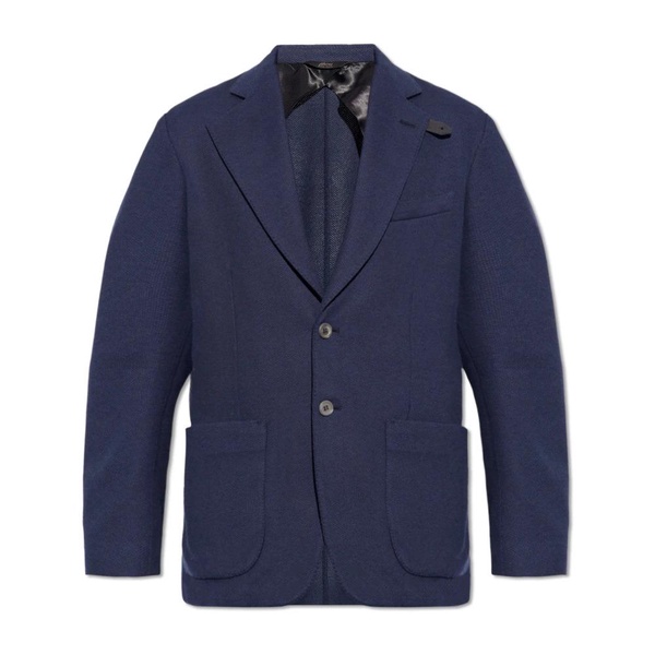 Blazer with notch lapels