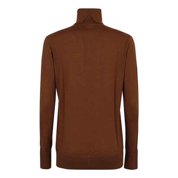 High Neck Sweater in Toffee