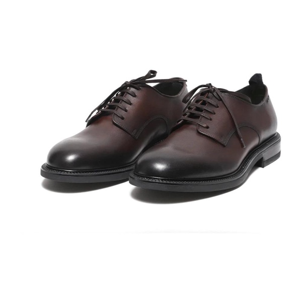 Brown Leather Derby Shoes AW23