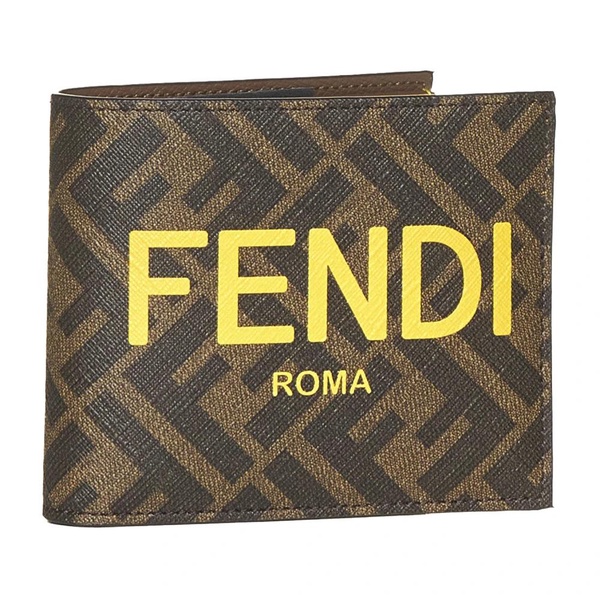 Fendi Logo Printed Bifold Wallet