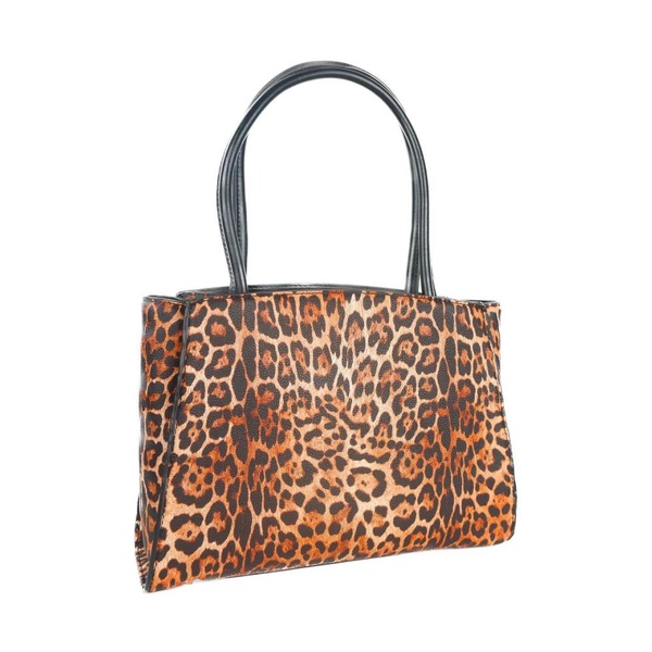 Leopard Print Shopping Bag