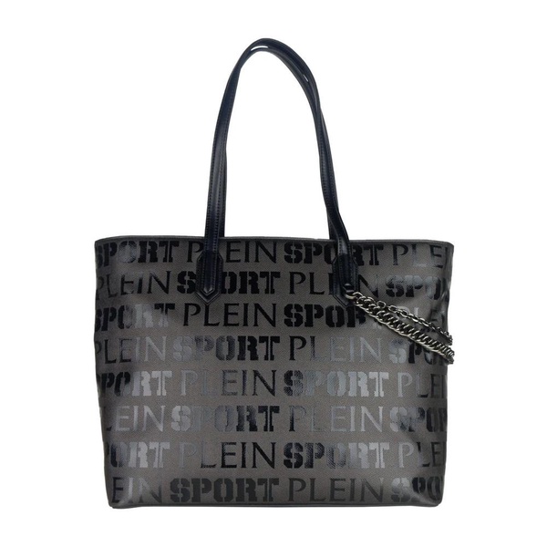 Plein Sport Nero Polyester Shoulder Bag