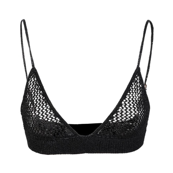 Triangle Shaped Black Bra