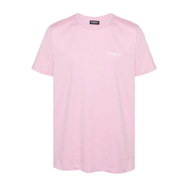 Pink Logo Print T-shirts and Polos