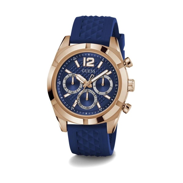 Resistance Multifunction Blue Rosegold Watch