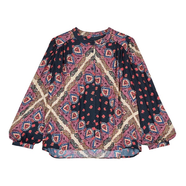 Bohemian Style Long Sleeve Shirt