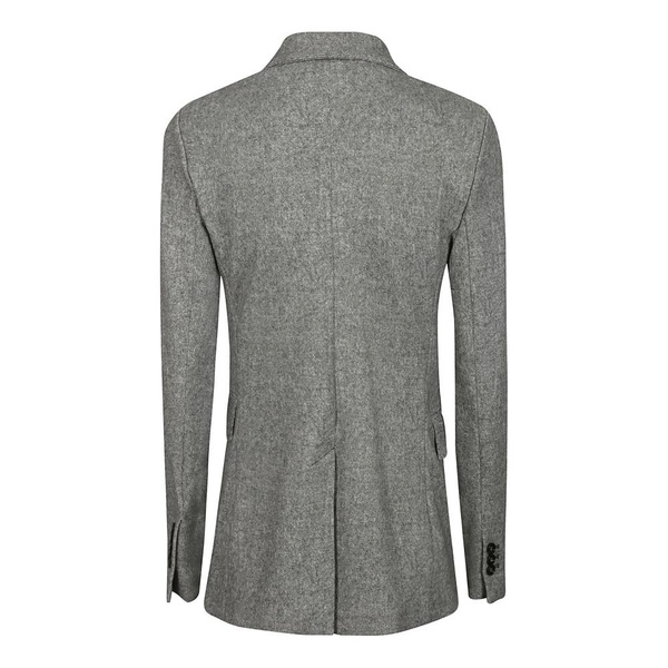 Stylish Double-Breasted Cotton Blend Jacket