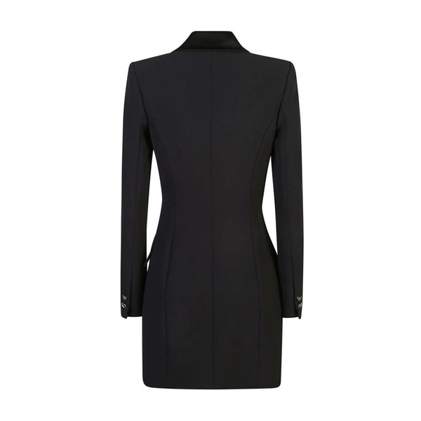 Black Dress Coat Elegant Style