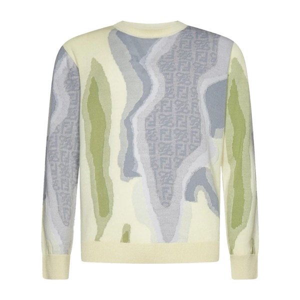 Earth Sweater with Iconic Motifs