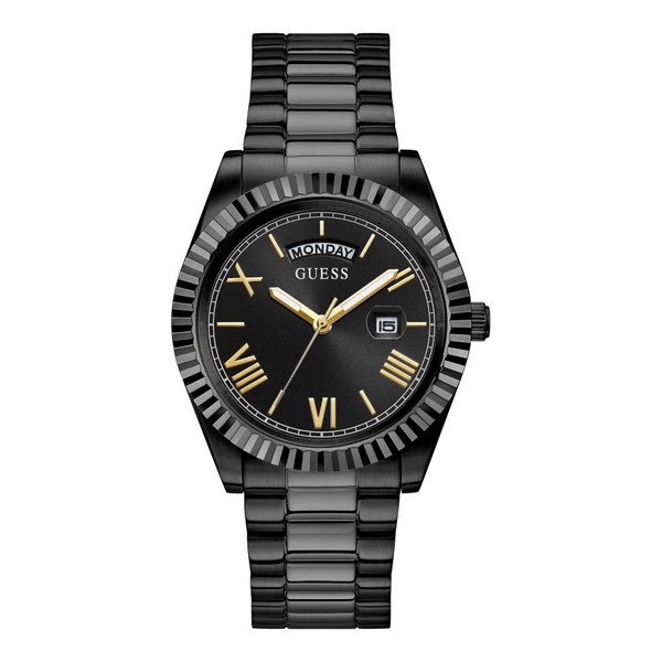 Connoisseur Stainless Steel Black Watch