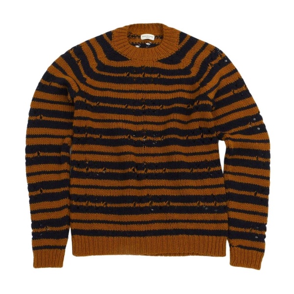 Multicolored Wool Sweater with Stripes