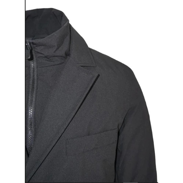 Black Helmut Padded Jacket