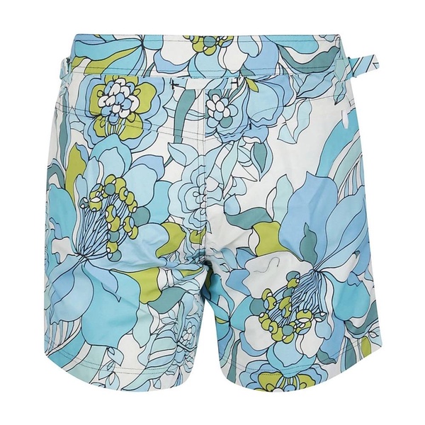 Blue Nylon Shorts SS22