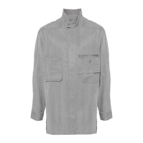 Grey Overshirt Casual Fashion Style