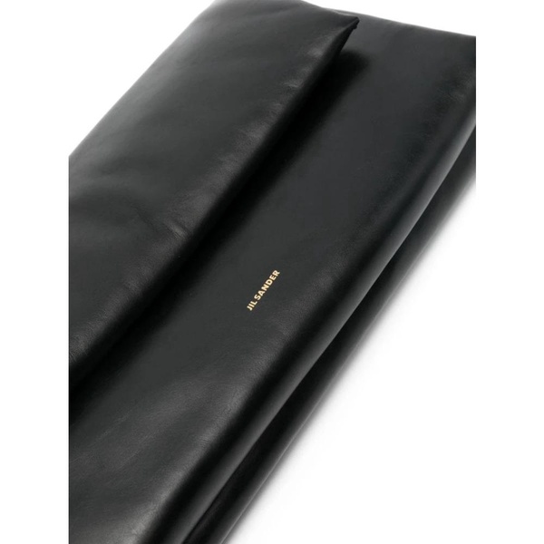 Black Leather Rectangle Bag