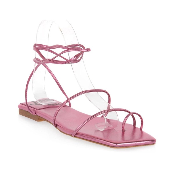 Pink Primma Flat Sandals